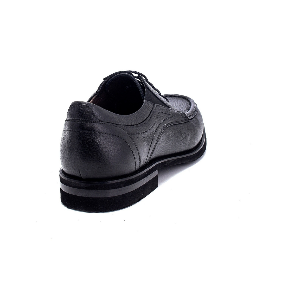 Black Men Leather Shoe