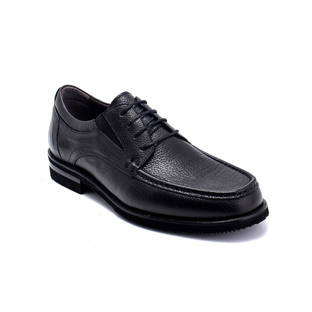 Black Men Leather Shoe
