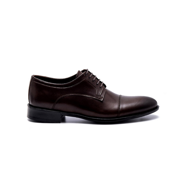 Brown Men Leather Classic Shoe