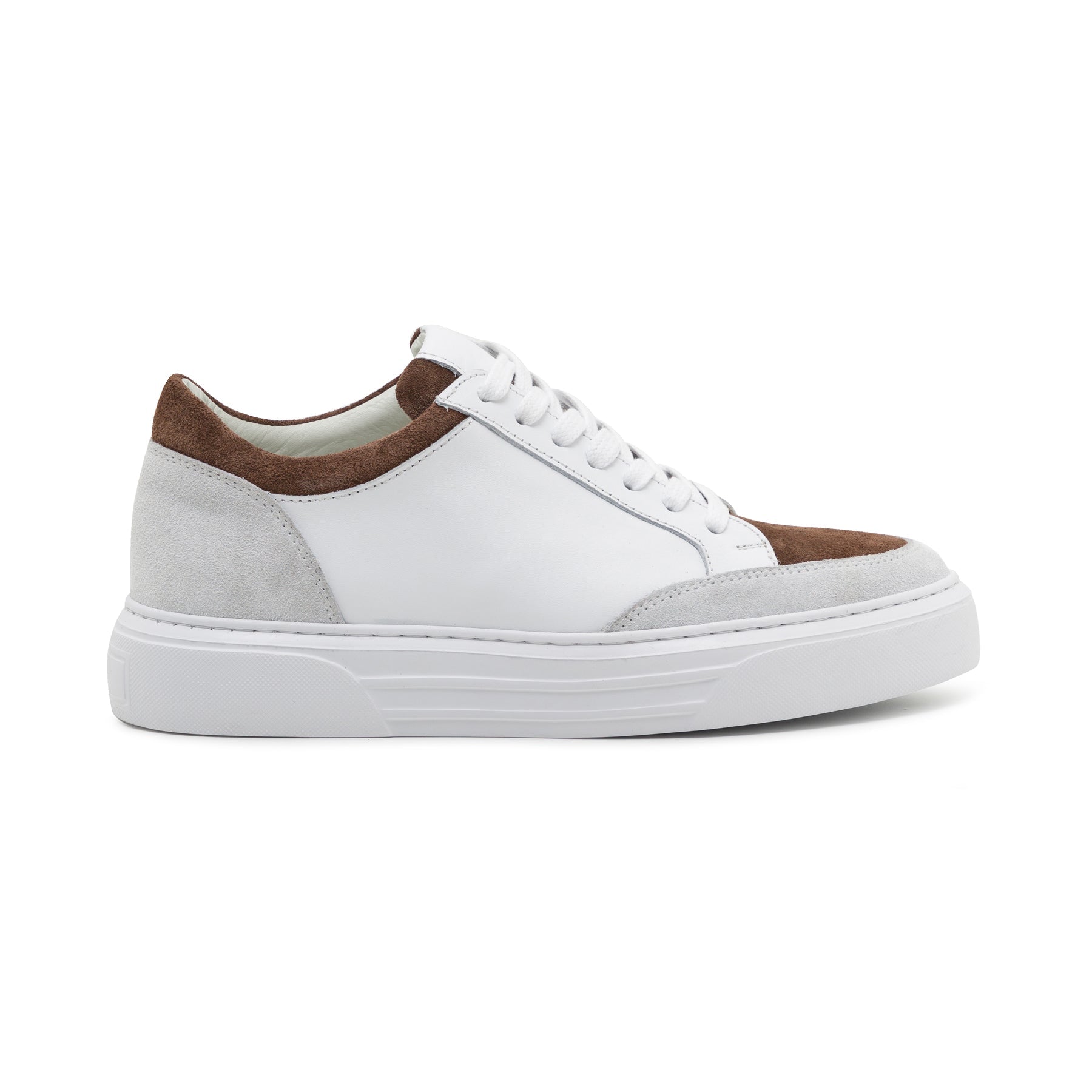 Morty White Suede Sneaker