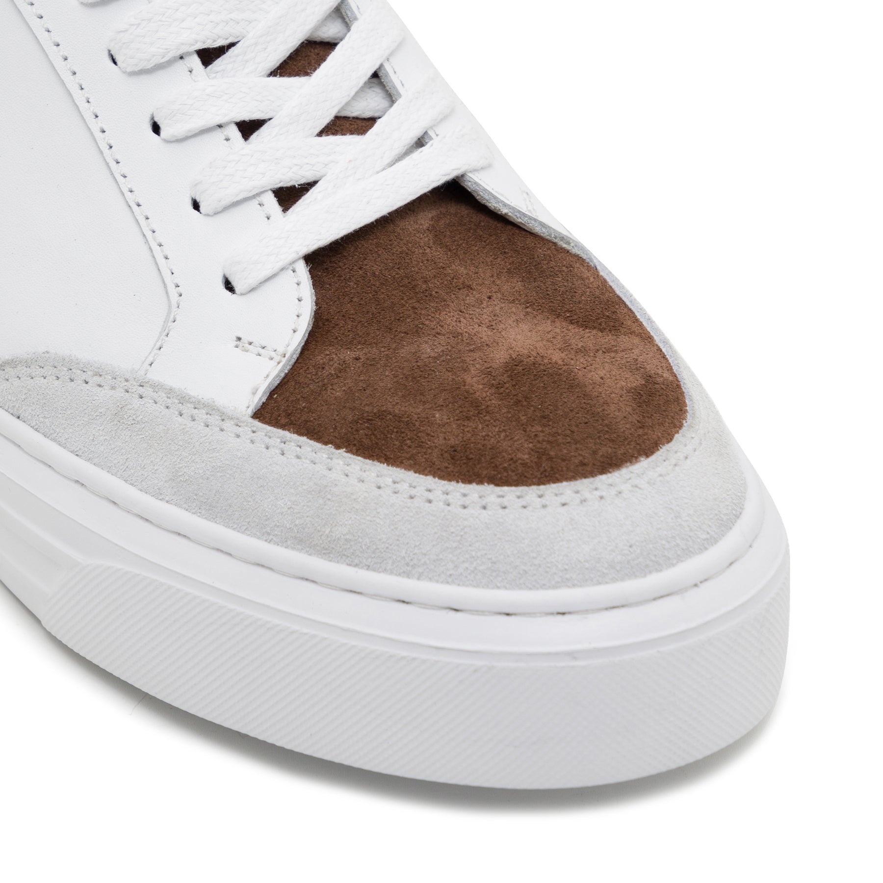 Morty White Suede Sneaker