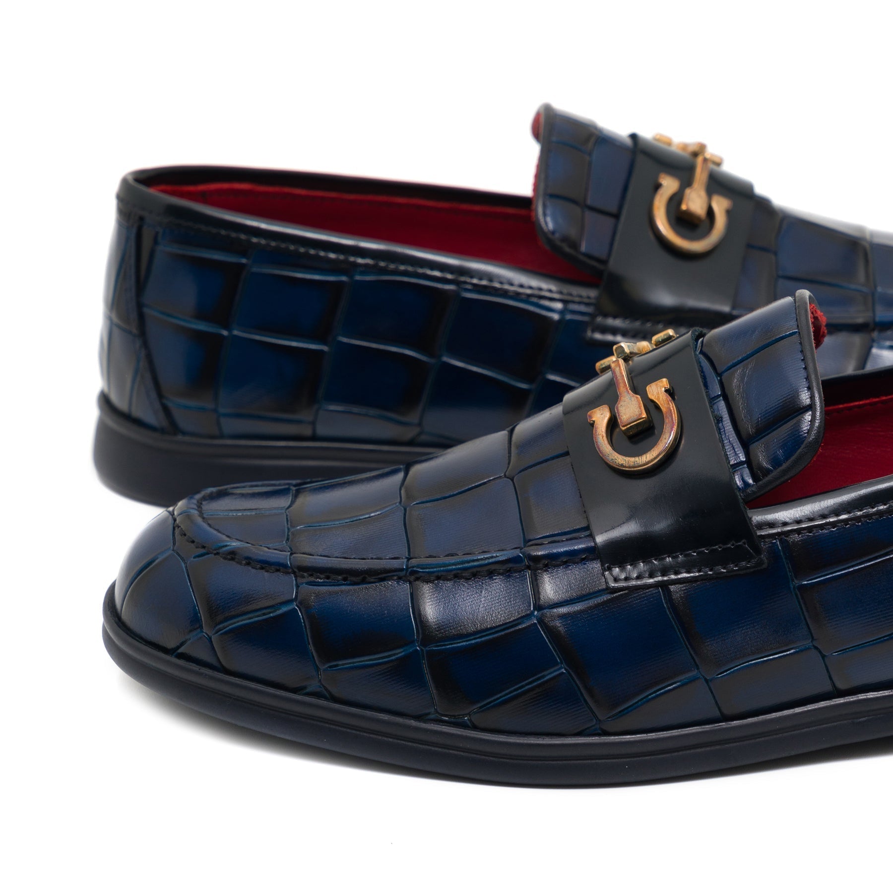 Arie Navy Blue Loafer